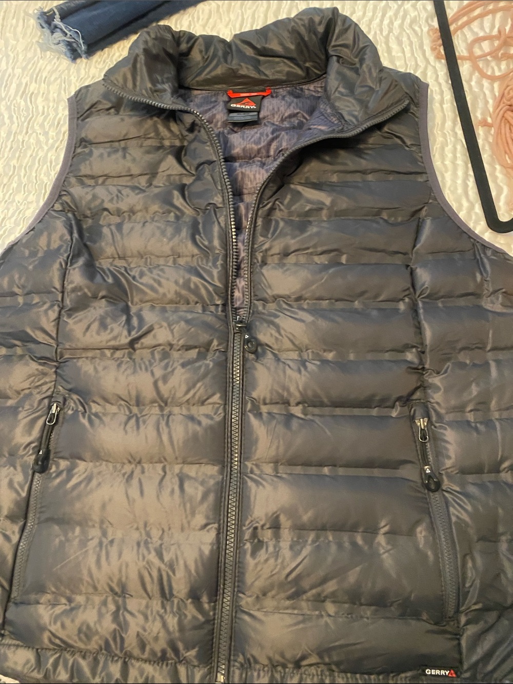 Gerry Weber Men's black Quilted Packable Puffer Vest